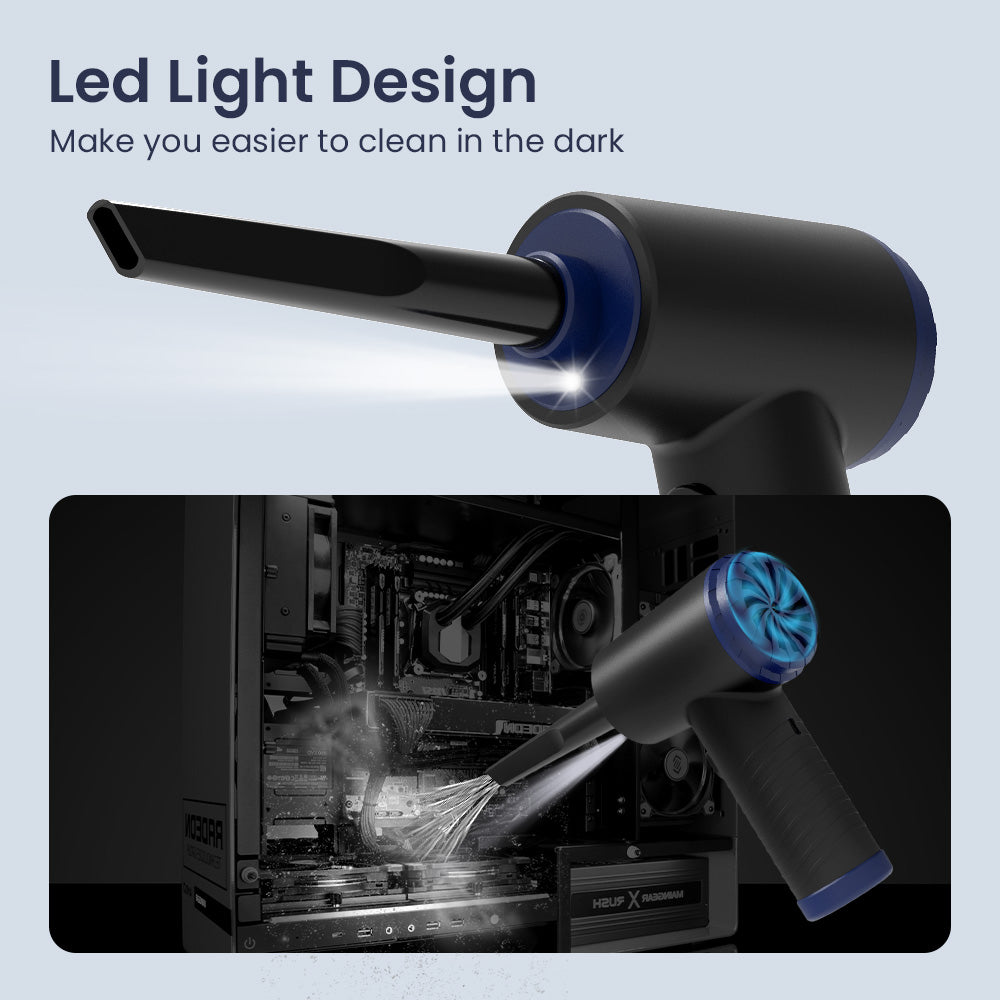 Compressed Air Duster -Computer Mainframeand Keyboard Cleaner-Tankless Air Duster