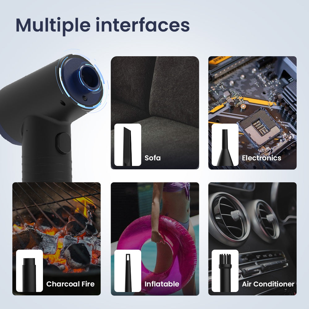 Compressed Air Duster -Computer Mainframeand Keyboard Cleaner-Tankless Air Duster