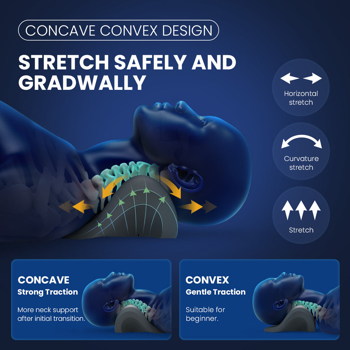 Neck Pillow Neck Stretcher,Neck andShoulderRelaxer