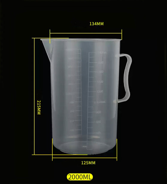 GGMM Graduated PP Measuring Beaker with Handle