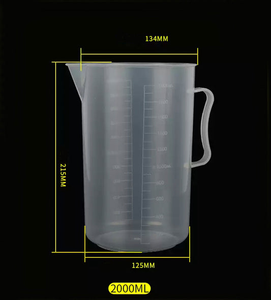GGMM Graduated PP Measuring Beaker with Handle