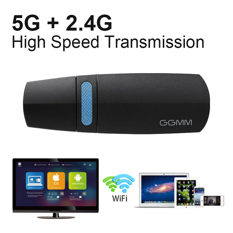 GGMM WiFi Wireless Screen Mirroring Dongle