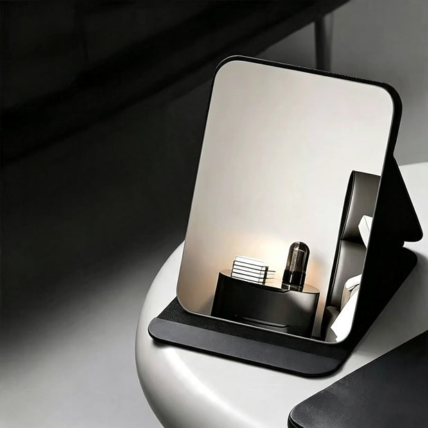 GGMM Foldable Makeup Mirror Portable Desktop Cosmetic Mirror
