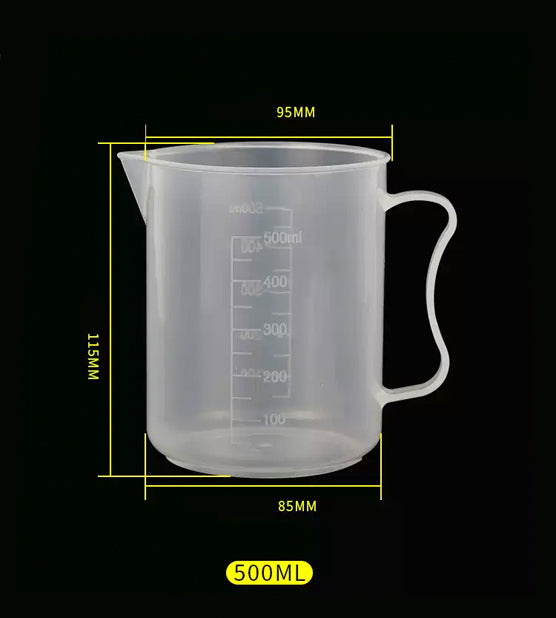 GGMM Graduated PP Measuring Beaker with Handle