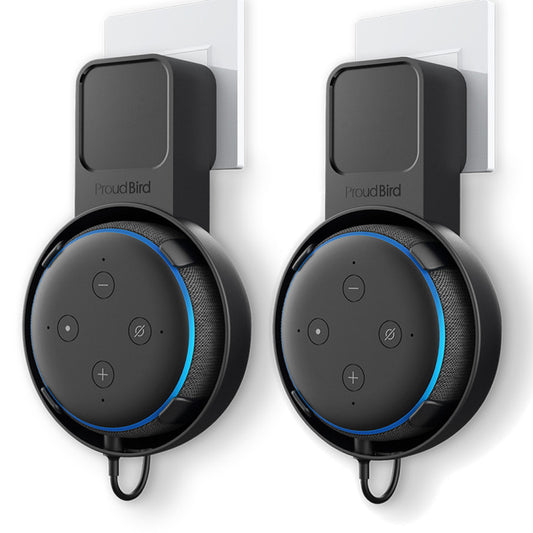 GGMM Amazon Echo Dot 3rd Generation Smart Speaker with Alexa Accessories, “2SET” P5 Wall Mount